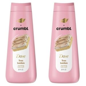 Dove Tres Leches Nourishing Body Wash - Pink